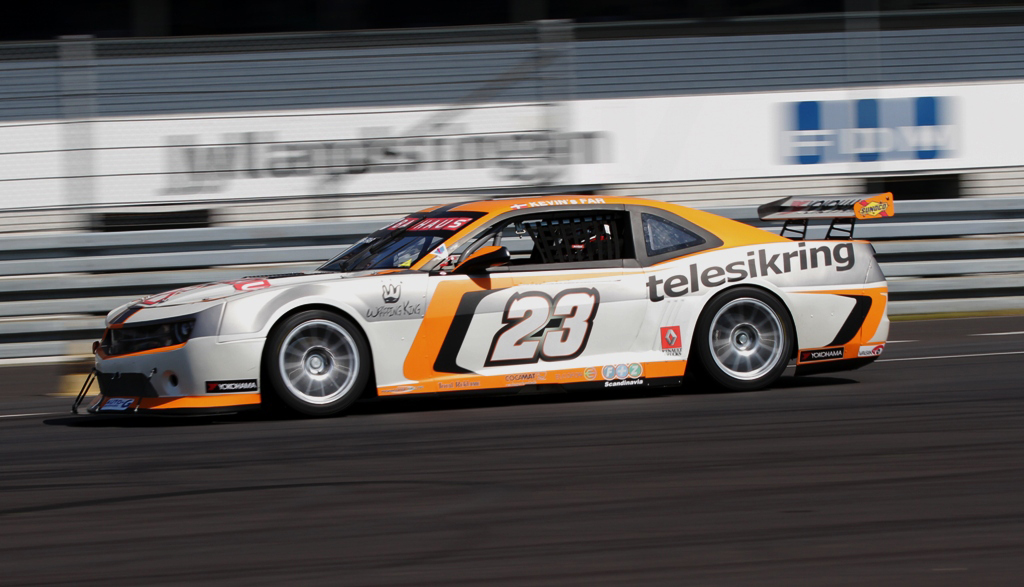 Jan Magnussen tog Super Pole
(Foto: Motorsporten.dk)